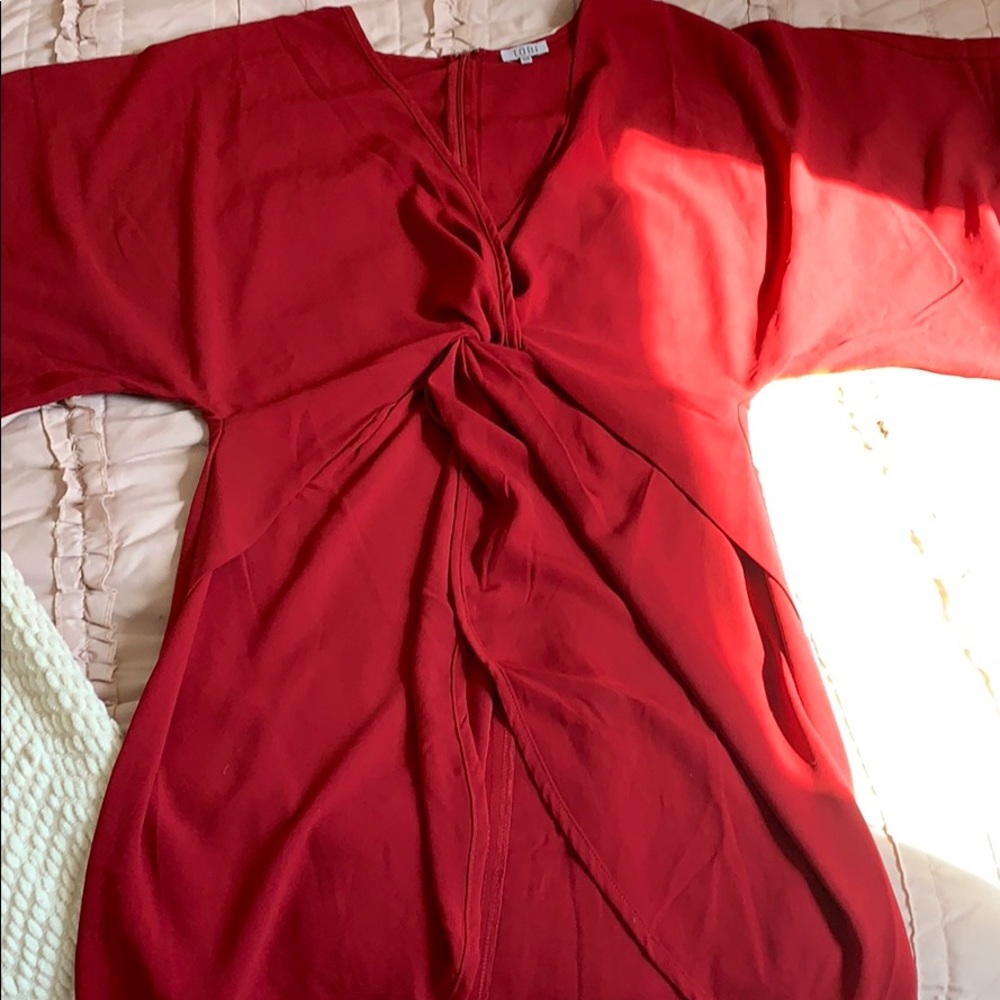 Tobi red dress